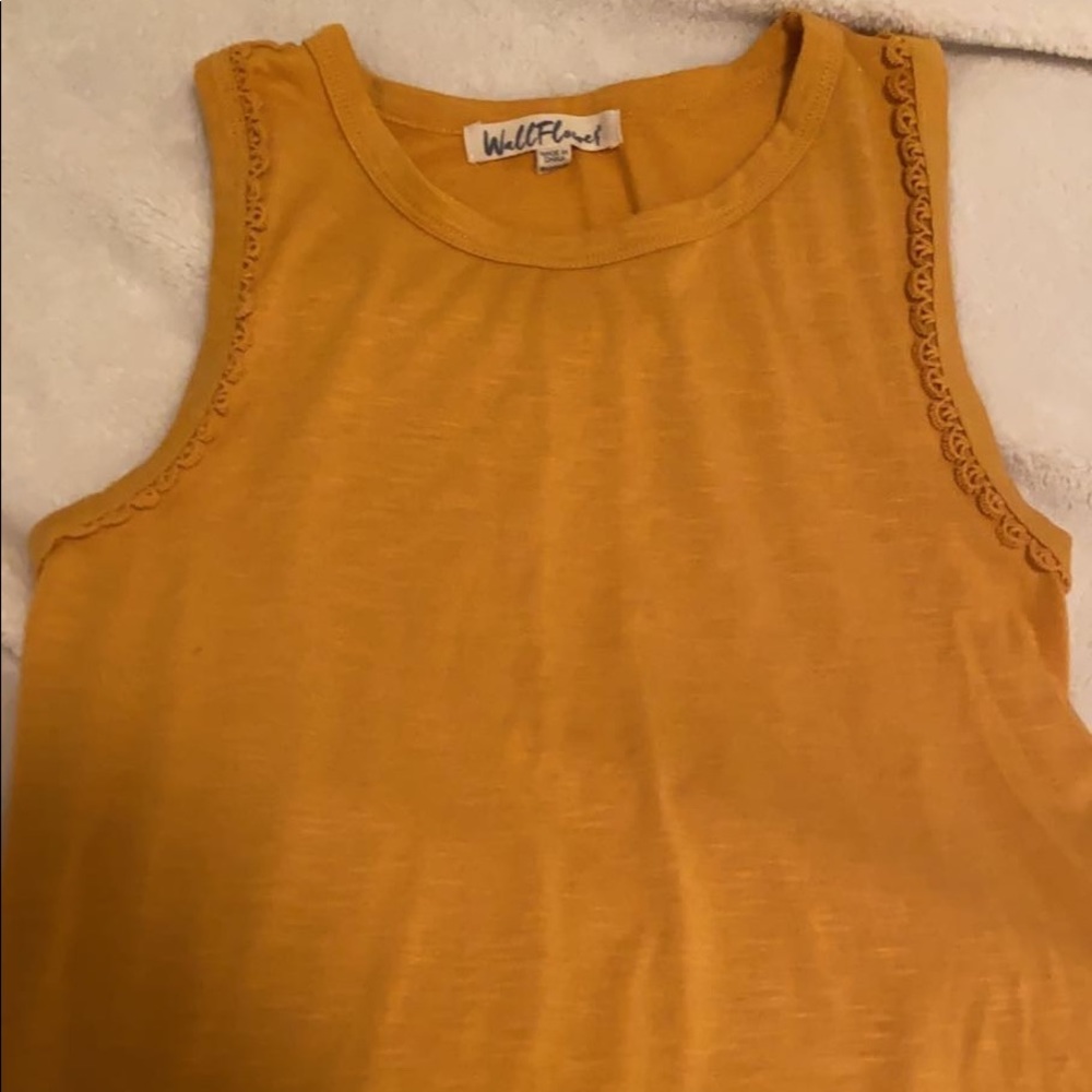 Yellow tank top